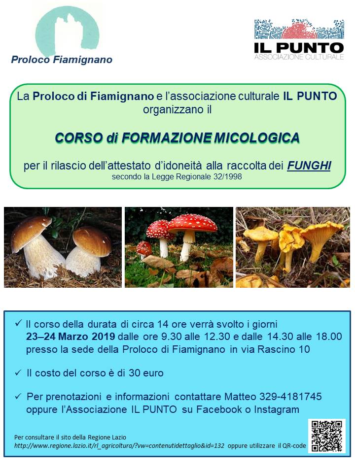 corso funghi