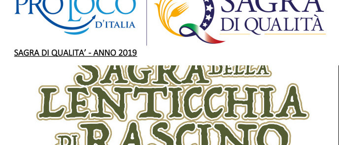 PRO LOCO DI FIAMIGNANO : LA SAGRA “ DELLE LENTICCHIE DI RASCINO” OTTIENE IL PRESTIGIOSO RICONOSCIMENTO “SAGRA DI QUALITÀ”